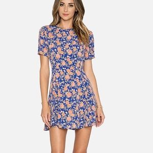 Floral fit and flare dress